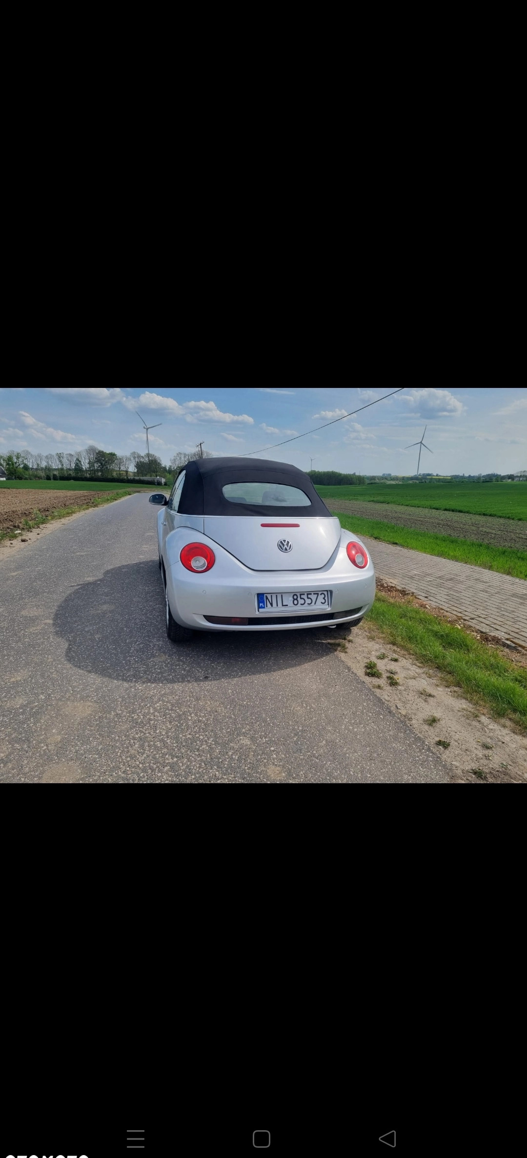 Volkswagen New Beetle cena 14000 przebieg: 208000, rok produkcji 2005 z Grudziądz małe 154